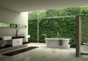 biophilic bathroom