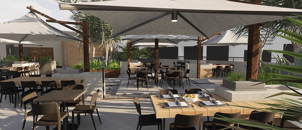 outdoor seating dubai